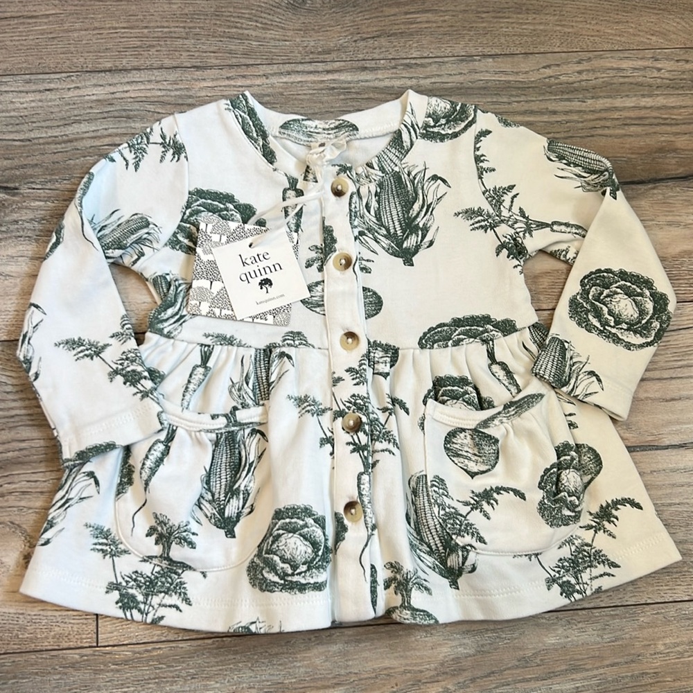 New Kate Quinn Vegetable Dress